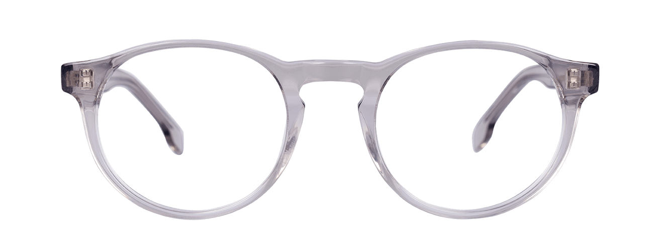 Lunettes De Vue Michael Selcott Viper Gris Semi-rimless - Monture Métal Unisexe D'occasion