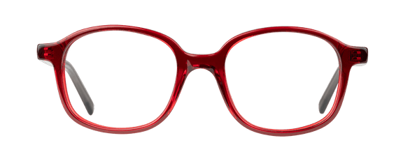 JIMMY ROUGE CRISTAL FONCE - lunettespourtous