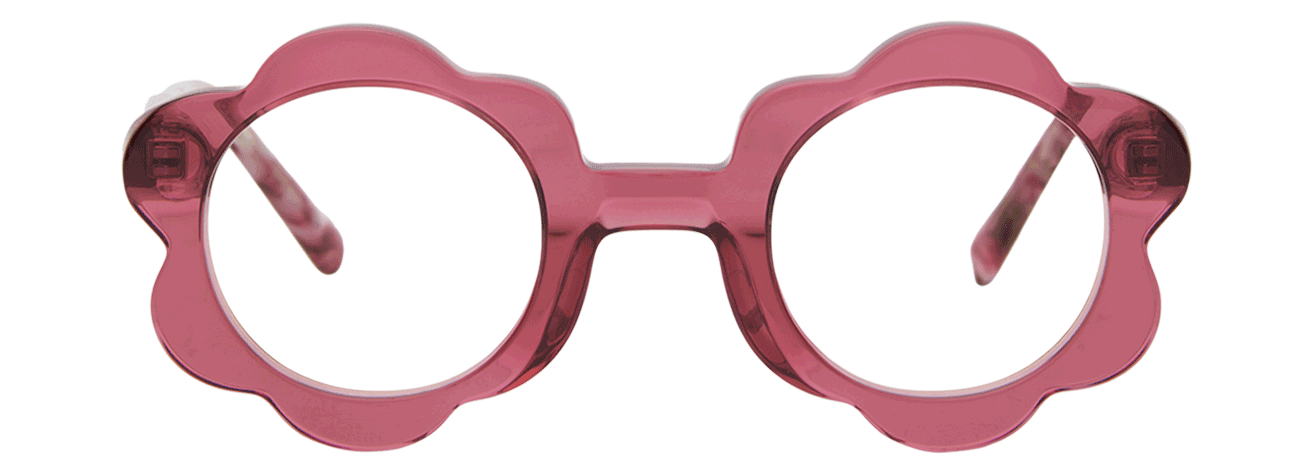 CLEO ROSE FONCE CRISTAL - lunettespourtous