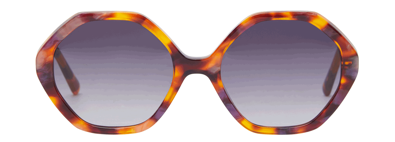 Lunettes CELESTE ÉCAILLES VIOLET Homme Femme – Lunettes Pour Tous