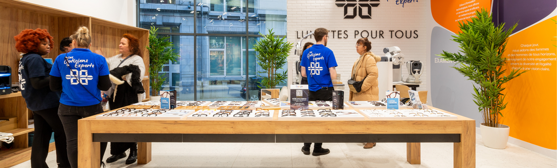 Opticien à Namur : lunettes en 10 minutes chez Lunettes Pour Tous