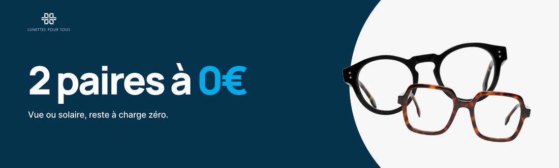Offre 2 paires de lunettes à 0€ chez Lunettes Pour Tous : comment ça marche ?