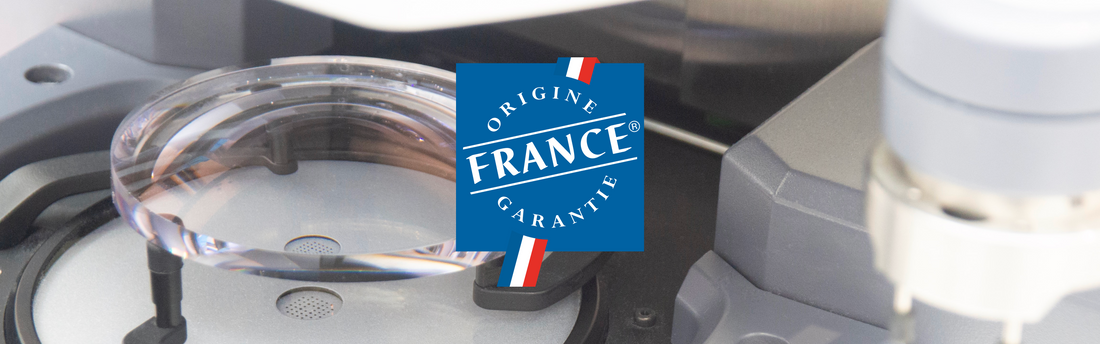 Fabrication de verres optiques certifiés Origine France Garantie – Qualité et savoir-faire français chez Lunettes Pour Tous