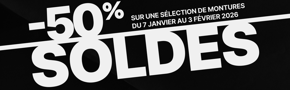 Soldes d’hiver en France : une sélection de montures à -50 %