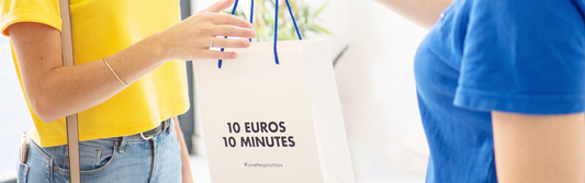 Remise d’un sac Lunettes Pour Tous avec offre 10 euros en 10 minutes – Opticien accessible et rapide