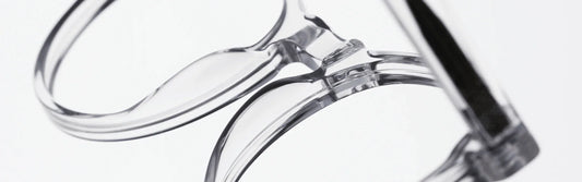Monture de lunettes transparente en acétate – design minimaliste et moderne par Lunettes Pour Tou