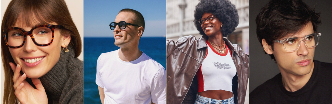 Choisir la couleur parfaite pour ses lunettes : notre sélection de montures par teinte