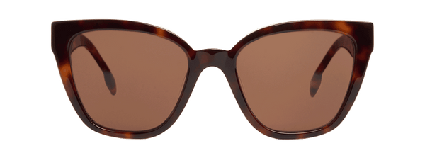 Lunettes De Soleil Anne Fontaine Romy - Monture Oversize Ivoire, Verres Dégradés Ambrés, 100% UV