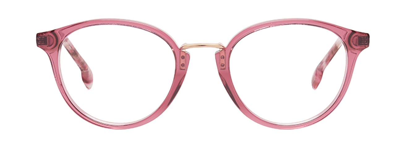 TIA ROSE FONCE CRISTAL - lunettespourtous